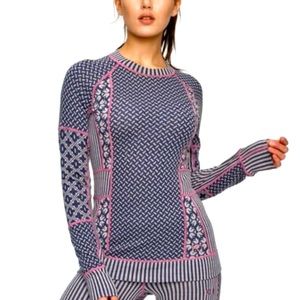 KARI TRAA SMEKKER LS 100% MERINO WOOL BASELAYER S